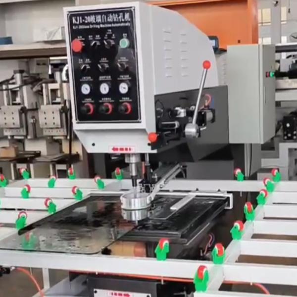 Semi Automatic Single Head Glass Drilling Machine