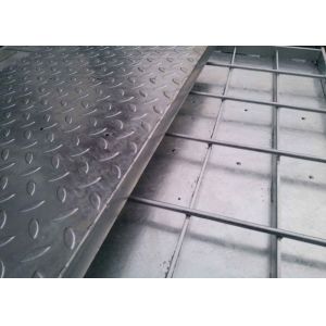 Wholesale 15-W-4 Compound Steel Grating / Stainless Steel Mesh Grate With Checker Plate from china suppliers