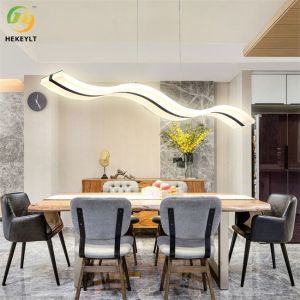 Dimmable Geometric Integrated Modern LED Chandelier 36 Watt