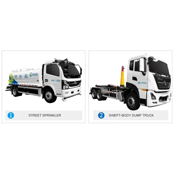 High-Capacity Environmental Sweeper Truck for Road Debris Collection and Dust Control Management 4