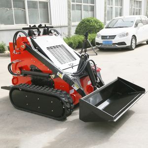 ZHONGMEI 890kg Small Loader Crawler Tracks LH380S Skid Steer Loader