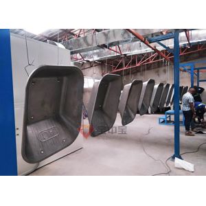 Power Coating Oven Semi Automatic Loading Workpiece Hanging Power Coating Line