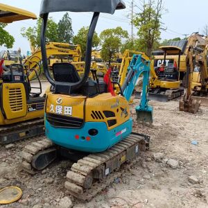 Building Material Shops Selling Used KUBOTA KXU17 Excavator with Advanced