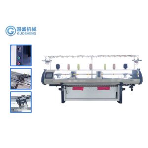Wholesale Jacquard Collar Knitting Machine T Shirt Double Carriage Automatic from china suppliers
