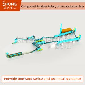 Wholesale High Capacity NPK Fertilizer Drum Granulator Line with 1-10 Tons per Hour Output, Eco-friendly and Producing Round Granules from china suppliers
