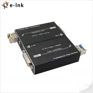 4K DVI Over Fiber Extender, Long-Distance, Uncompressed Signal Transmission
