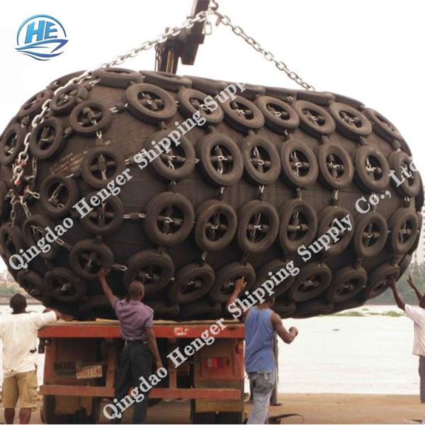 0.05Mpa Internal Pressure Pneumatic Rubber Fender Marine Rubber Fender CCS BV
