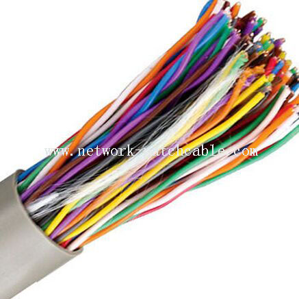 Shielded Indoor Telephone Cable Cat 3 Ethernet Cable UTP Spiral / Straight