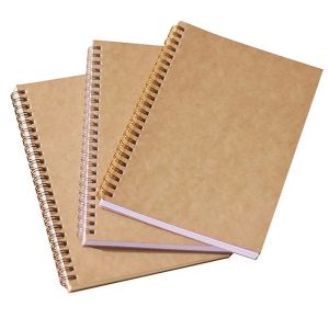 Custom Retro Thickened Kraft Paper Notebook Simple Printing Workbook