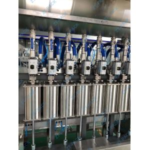 2.5kw Automatic Shampoo Filling Machine 3KW 1000ml Dish Wash Liquid Filling