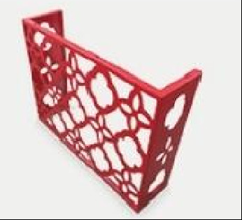 Construction Wall Anti-mulitple Errosion Unconventional Shapes Aluminium Facade