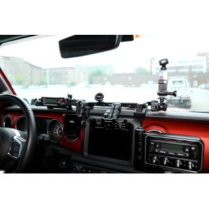 Factory directly Multi function telescopic rod center console Car Mobile Phone