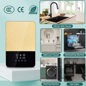 Portable Induction Water Heater 220V 8500W Wall Hot Water Heater