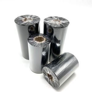 Barway Thermal Transfer Ribbon 110mm X 300m Black Zebra Wax Resin Ribbon