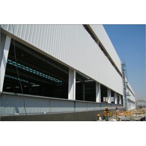 Prefabricated Steel Frame Structure Construction Commodity Storage Warehouse