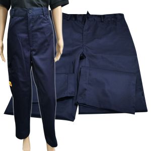 China Polyester Cotton Carbon Fiber ESD Antistatic Trousers For Industry on sale