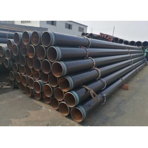 EN 10219 S355J0 Welded Steel Pipe Black Coating use for transmission