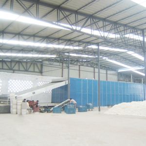 Fungus Mushroom Grain Continuous Belt Dryer Multilayer Large Scale