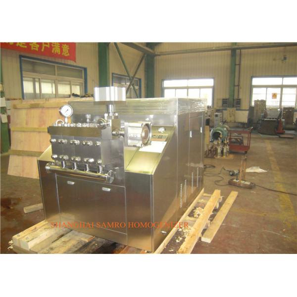 Quality High Efficiency Milk Pasteurizer Homogenization Machine Food Homogenizer 4000 L/H 250 Bar for sale