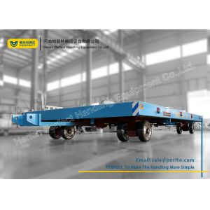 No Powered Cast Steel Plate Material Transfer Cart Trailer For Workshop Transfer