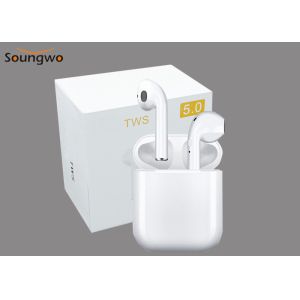 True Wireless Earbuds Earphones with Charging Case Hands-free Calling Sweat