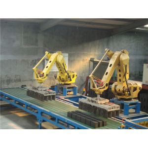 Rotary Kiln Brick Stacker Robot For Automatic Brick Plant Robot Stacking Machine