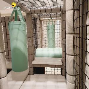 Children Playground Indoor Soft Play Equipment With Bouncing Maze