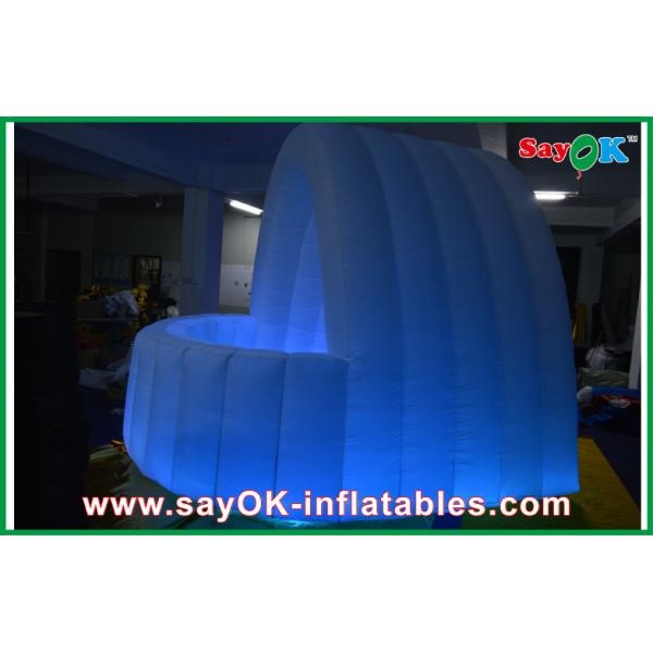 Grotto Igloo Inflatable L4 X W4 X H3.5m Inflatable Bar Oxford Cloth For Decoration CE Certificated