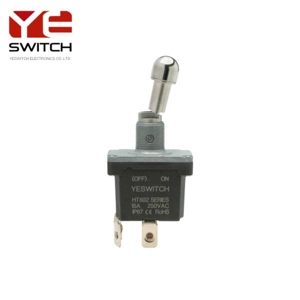 Metal Toggle Switch Anti-misoperation Switch With Locking Handle For High-altitude Work Platform