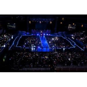 Wholesale Aluminum Glass Stage Black Can Adjustable 3 level Plywood Stage 1.22 x 1.22 m For Concert,Wedding, Show, Events from china suppliers