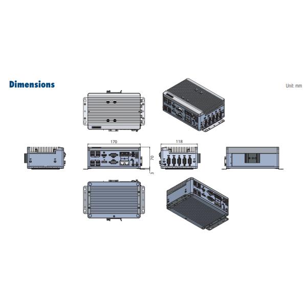 -Advantech- Embedded PCs EPC-C Series EPC-C301EVK-S6A1