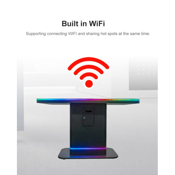 43 Inch Lcd Interactive Restaurant Smart Home Products Touch Screen Multi-function Table Computer