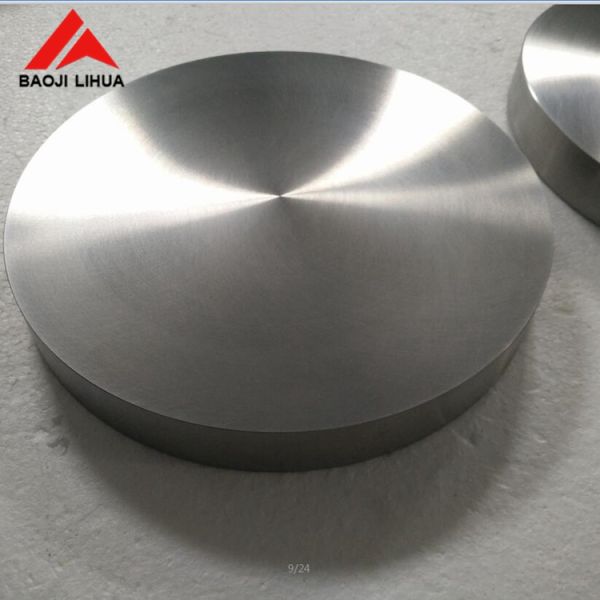 Polished Surface Gr5 Titanium Discs Titanium Dental Disk