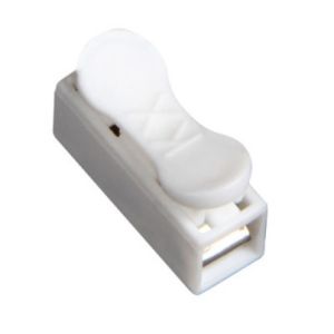 1 Pole Quick Wire Connector Terminal Block Spring Connector LED Strip Lighting