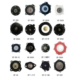 NBR Square Rubber Fabric Diaphragm for Solenoid Pulse Valve OEM ODM Repair Kit