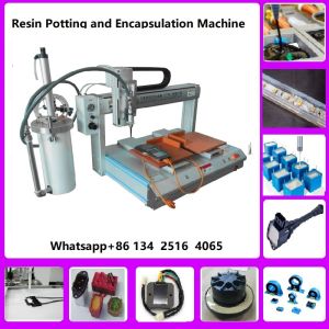AB Silicone Epoxy Liquid Dispensing Machine Four Axis Glue Dispensing Machine R