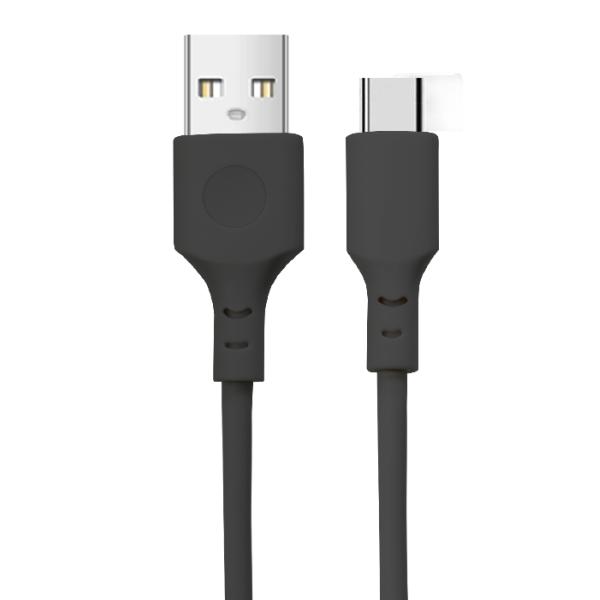 2025 Silicone-Coated CCA Data Cable Braided Speed Charging Sync C-C20V3A 60W max/C-L 9V3A 27W max