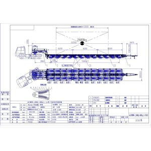 Low Deck Detachable Gooseneck Trailer With 8 Axles Dolly Lowboy Modular Semi