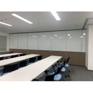 Versatile Acoustic Sliding Partition Walls , Commercial Office Partition Walls