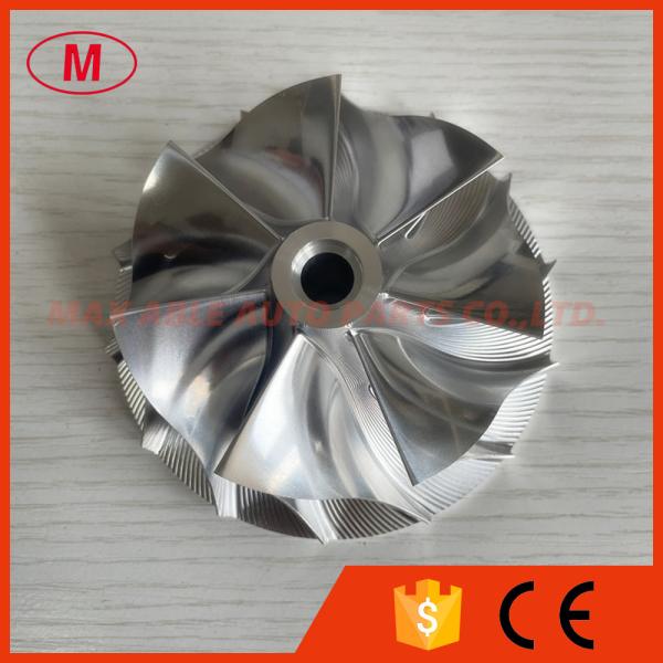 RHC9 80.00/100.mm 7+7 blades turbo milling/Aluminum 2618/billet compressor wheel