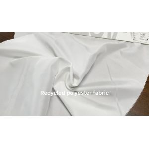 Wholesale GRS Living room fabric recycled polyester pongee fabric for bed sheet from china suppliers