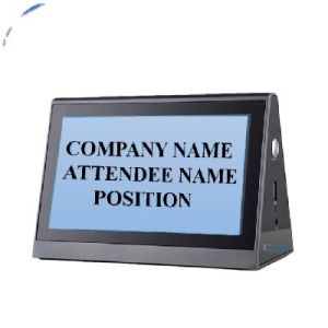 24V Touchscreen Digital Name Plate For Presentation And Conference Room