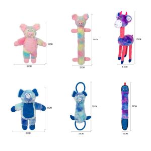 Eco Friendly Dog Chew Toys PV Rope Bite Proof Pet Plush Toys