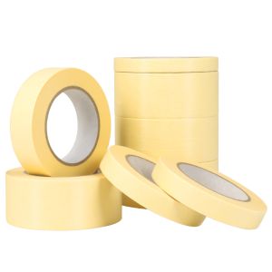 Wholesale Custom Surface Protection High Temperature Crepe Paper Tape Roll Automotive Masking Tape Painters Tape For Painting from china suppliers