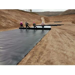 0.5mm Thickness HDPE Geomembrane for Fish Farm Pond Liner in Waterproof Material