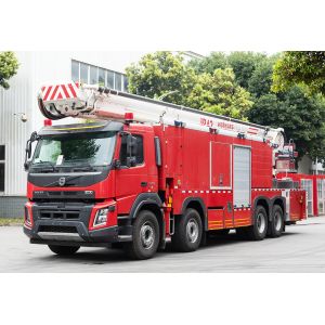 China Volvo 42m Water/Foam/Powder Fire Fighting Truck Multipurpose Vehicle China Factory on sale