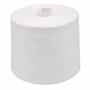 High Strength Core Spun TFO Yarn 100% Polyester Spun Sinopec Staple Fiber