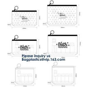 Clear PVC Zip lockk Bag For Gift Package,OEM Service Transparent Packaging Pvc