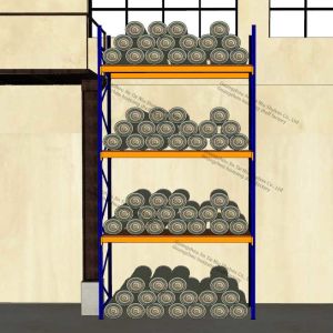 1500kg Beam Racking 40mm Warehouse Shelving System Cold Rolled Steel