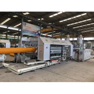 High Speed HDPE Plastic Corrugated Pipes Manufacturing Machine